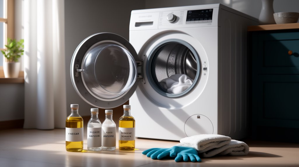 clean washing machine easily