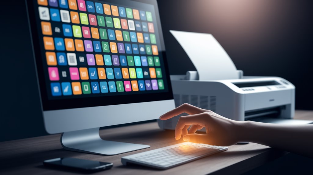 comment imprimer avec micro application