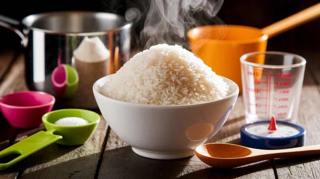 cook rice in five steps