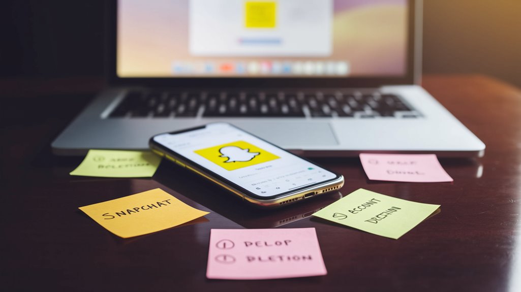 Comment supprimer un compte snapchat en image