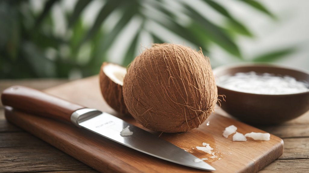 comment ouvrir une noix de coco