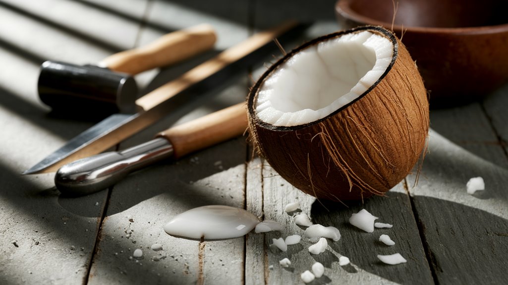 Photo de comment ouvrir une noix de coco