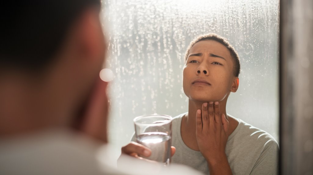 remove mucus from throat