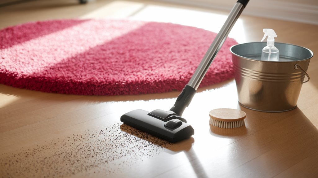 simple steps for carpet cleaning